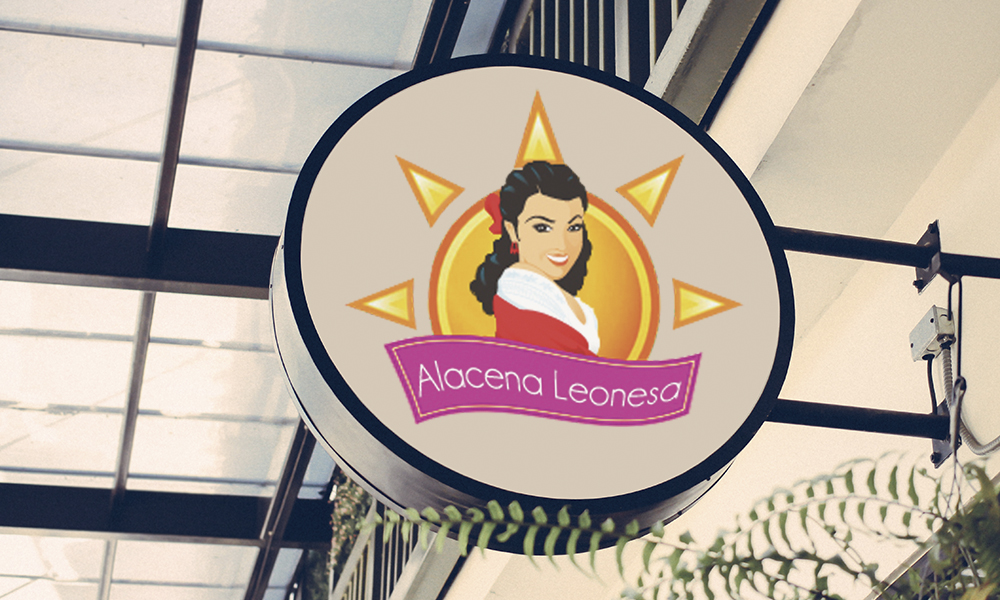 Diseño de logotipo de Alacena Leonesa